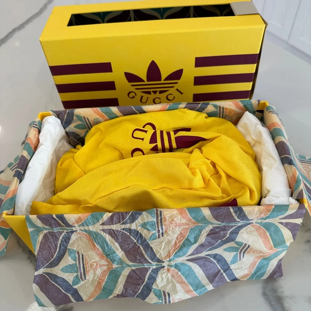 Gucci x Adidas Logo Slide Sandals - Image 8