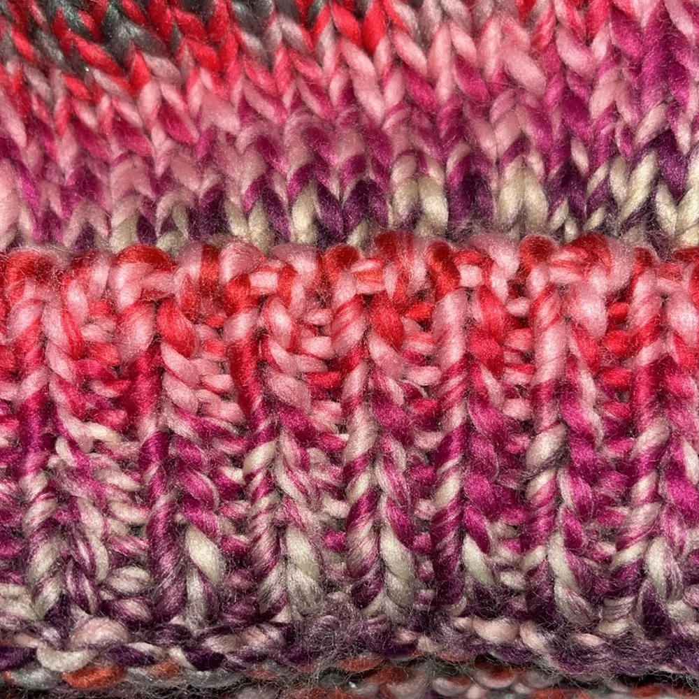 Colorful Winter Cap Beanie Crochet Hat Toboggan Claire’s Womens New - Image 5