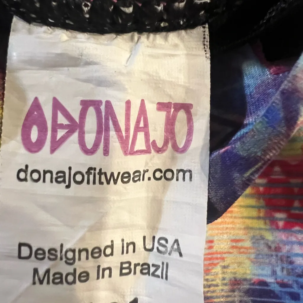 Dona Jo Skirt Size 1 XS/S Skort Abstract Golf Tennis Skirt Ruffles $82 EUC Pink - Image 7