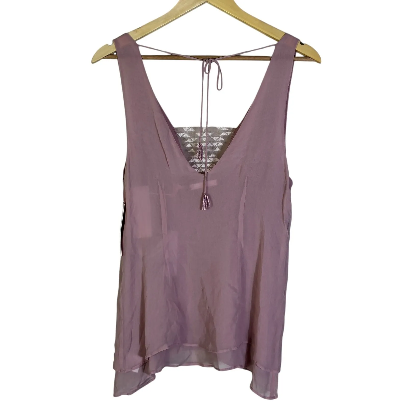 NWT NFC Womens Boho Sheer V - Image 5