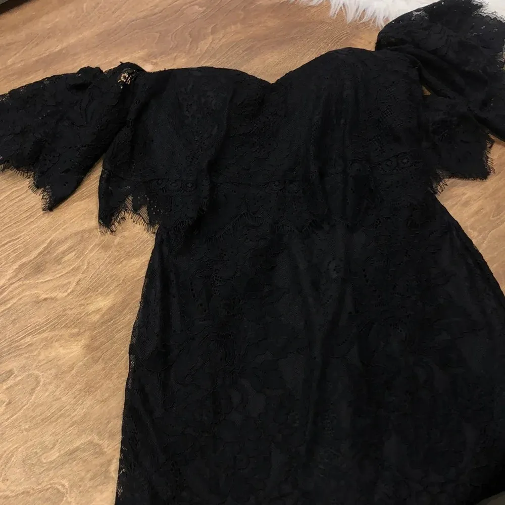 LOVERS + FRIENDS medium black cocktail party dress - Image 10