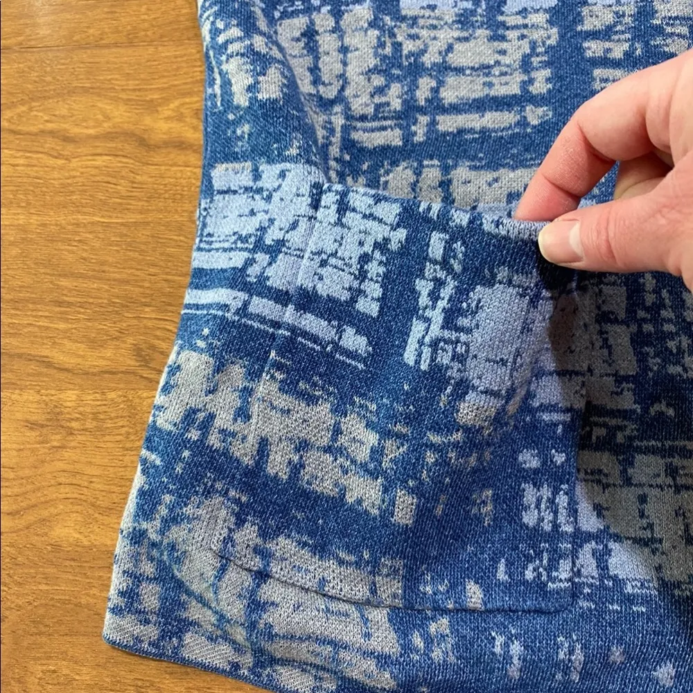 J. Jill Pure Jill Indigo Cardigan Petite Small PS - Image 7