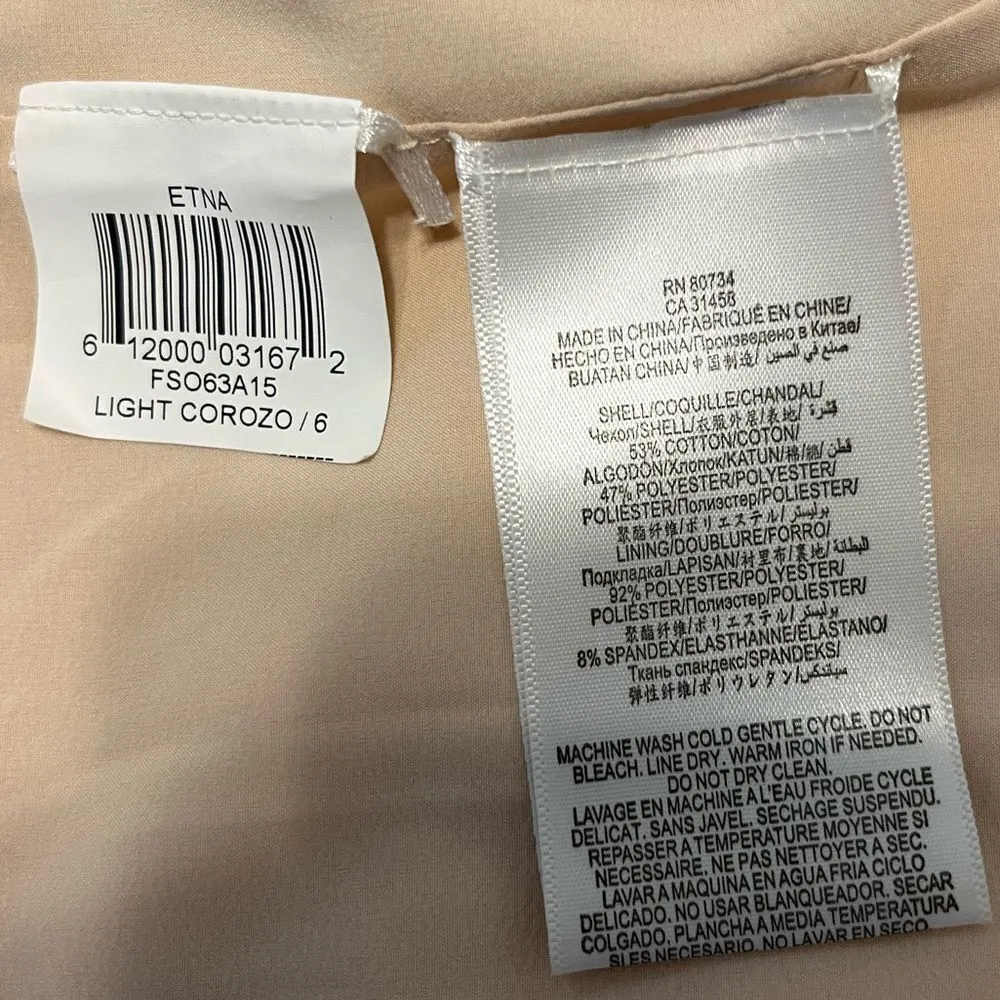 BCBGMAXAZRIA Etna Lace Peplum Sheath Dress - Image 9