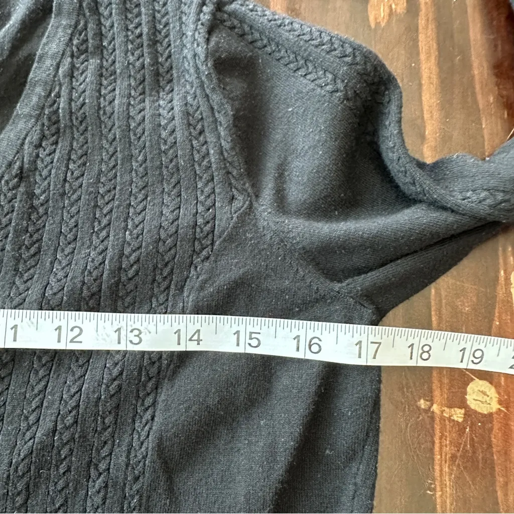 Rag & Bone Long Sleeve Knee Length Textured Knit sweater Dress M - Image 12