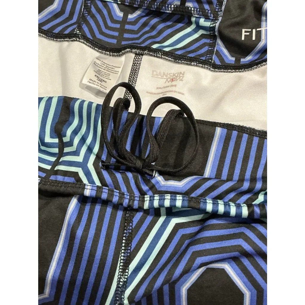 Woman’s Danskin Now Fitted Dry More Long Activewear Leggings Blue Xxl - Image 6