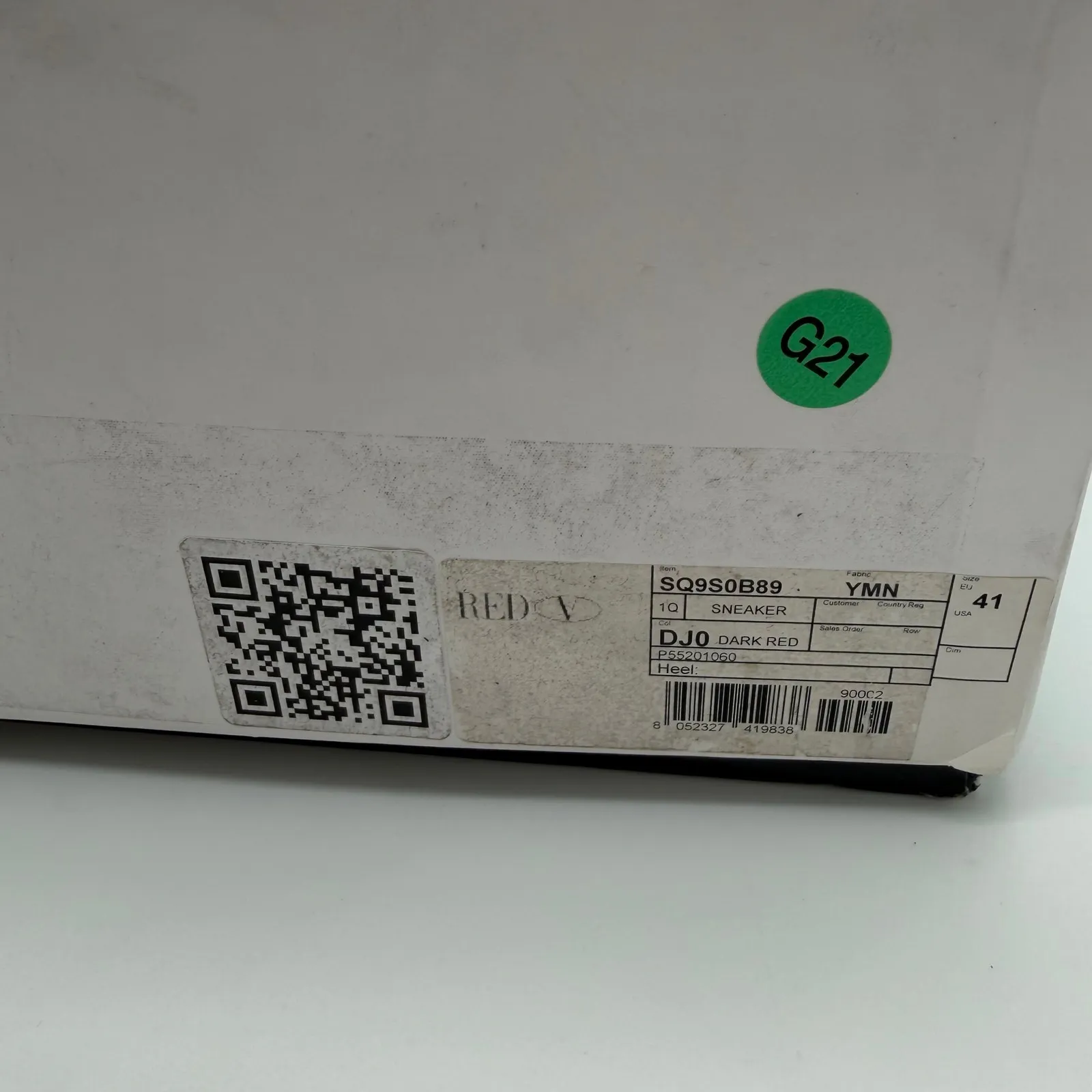 RED Valentino Glam Run Satin Trim Romantic Stretch Knit High Top Sneakers 41 11 - Image 8