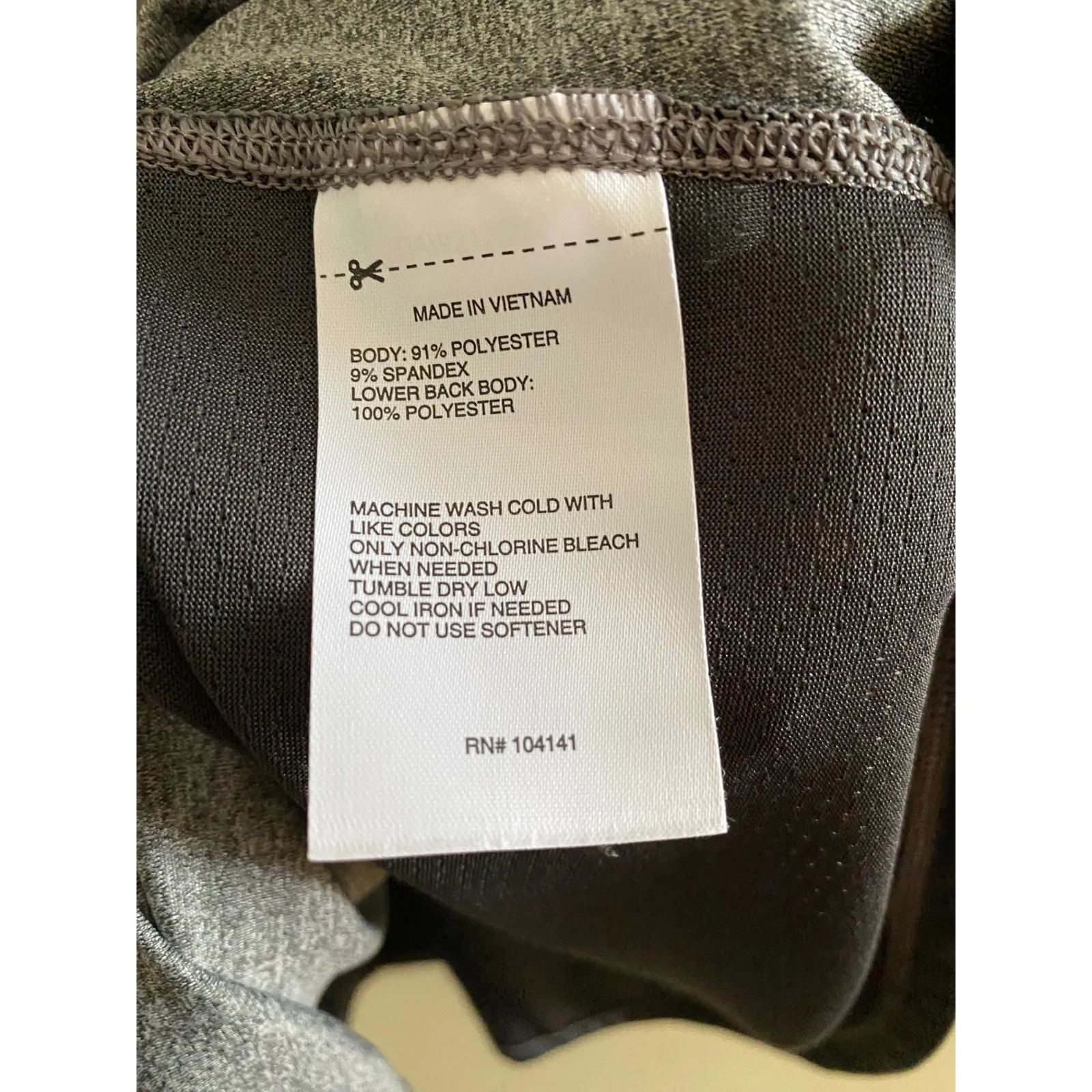 DSG Gray Sleeveless Athletic Tank Top Plus Size 2XL Workout Training Active - Image 4