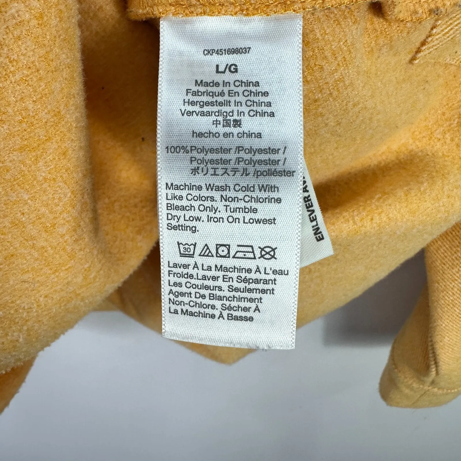 Madewell Womens Large Shirt Jacket Herringbone Orange Oversized Shacket Utility - Image 3