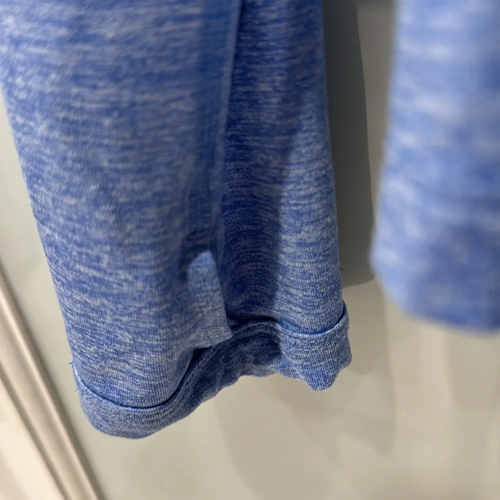 Nike Women's Blue Quarter Zip Running Jacket Sweater Dri Fit Sz Medium - Image 3