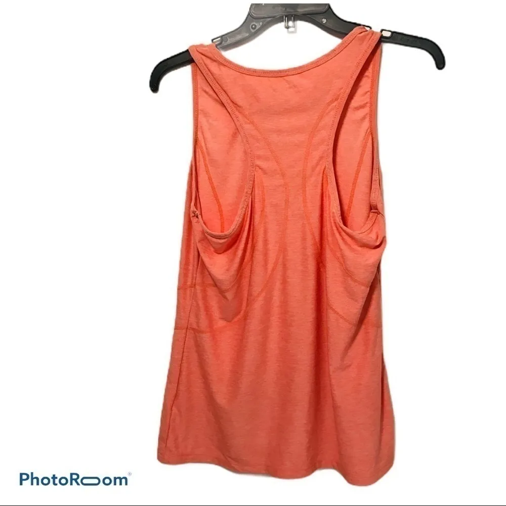 Reebok  RACERBACK DYNAMIC TRAINING TANK TOP ORANGE ATHLETIC WOMENS SIZE LARGE - Image 4