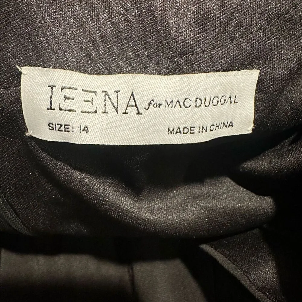 NWT Ieena for Mac Duggal RhinestoneEmbellised Side Gown - Image 3