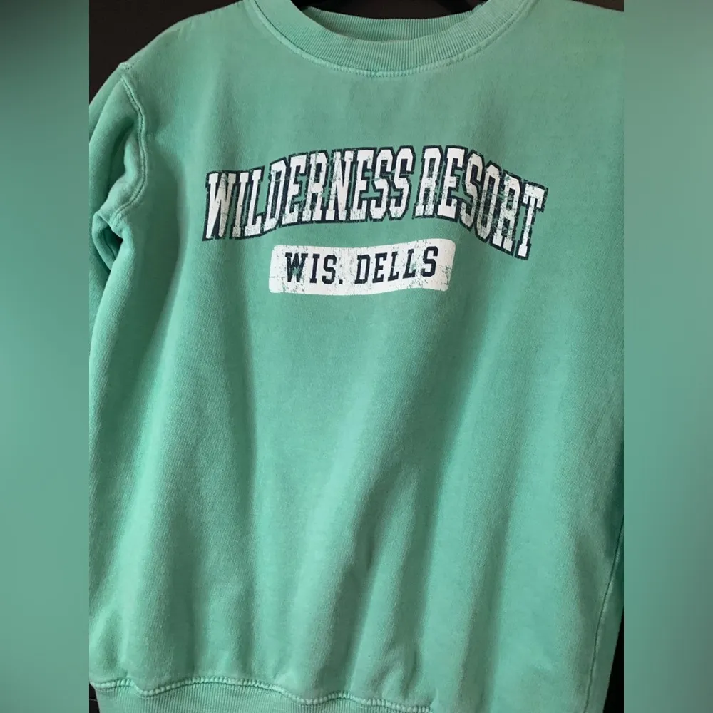 Vintage Wilderness Resort Crewneck Sweatshirt. Unisex. Adult size S. EUC - Image 3