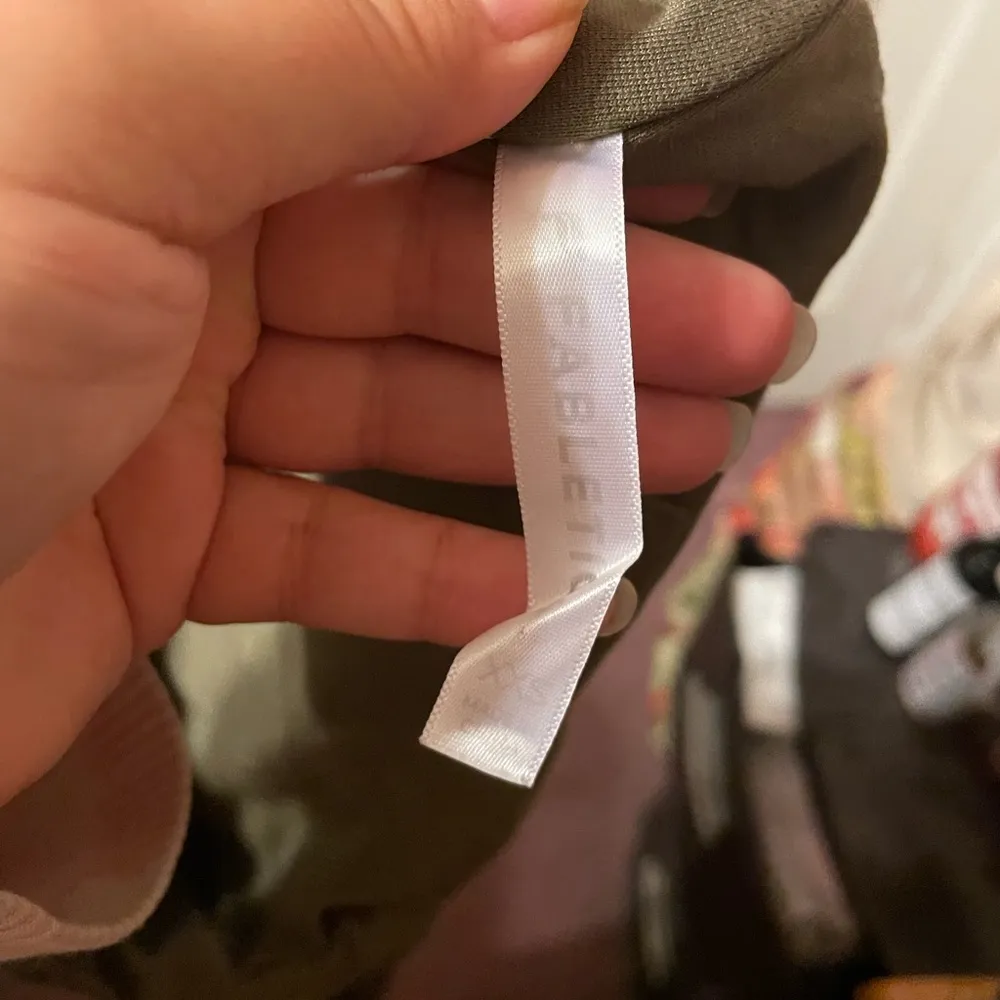 FABLETICS 24/7 OLIVE GREEN KICK FLARE PANTS - Image 5