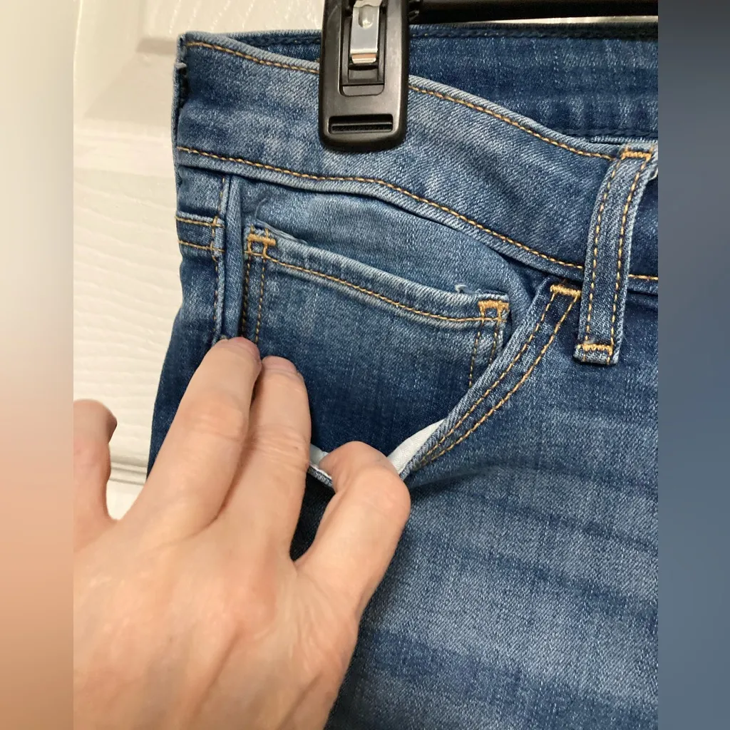 Hollister Medium Wash Y2K Low Rise Boot Denim Jeans - Image 7