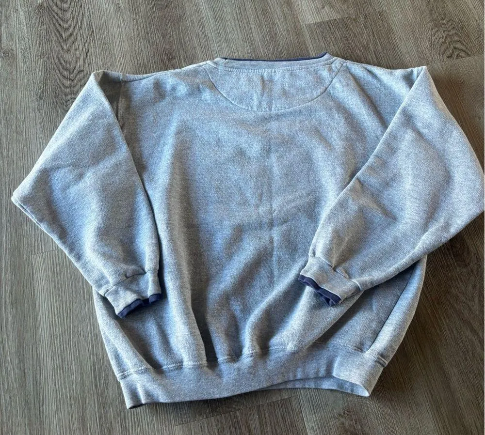 Vintage Pooh Y2K Grey Casual Crewneck Pullover Sweater Size L - Image 5