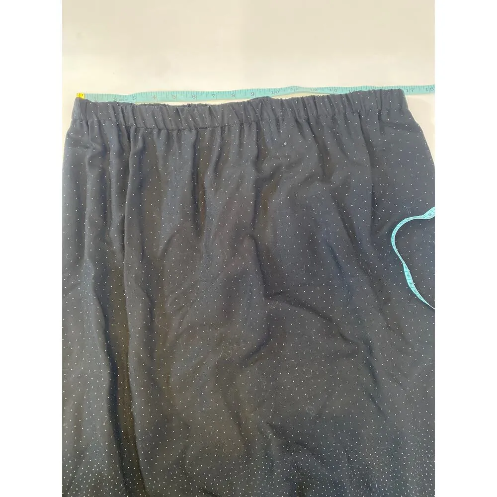 Vintage Haggerty Art Wear Tribal Animal Print Skirt & Vest Set XL/M Brown Black - Image 12