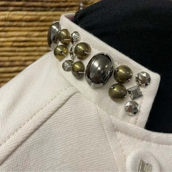 ⚜ Rebecca Taylor Studded Cropped Jacket‎ ⚜. Size 4 - Image 8