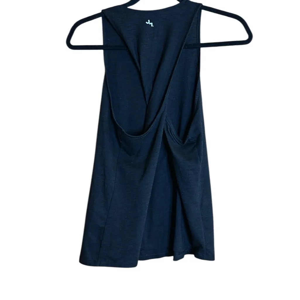 JoyLab Black Tank Top with Draping Crisscross Back  
Really flattering. - Image 3