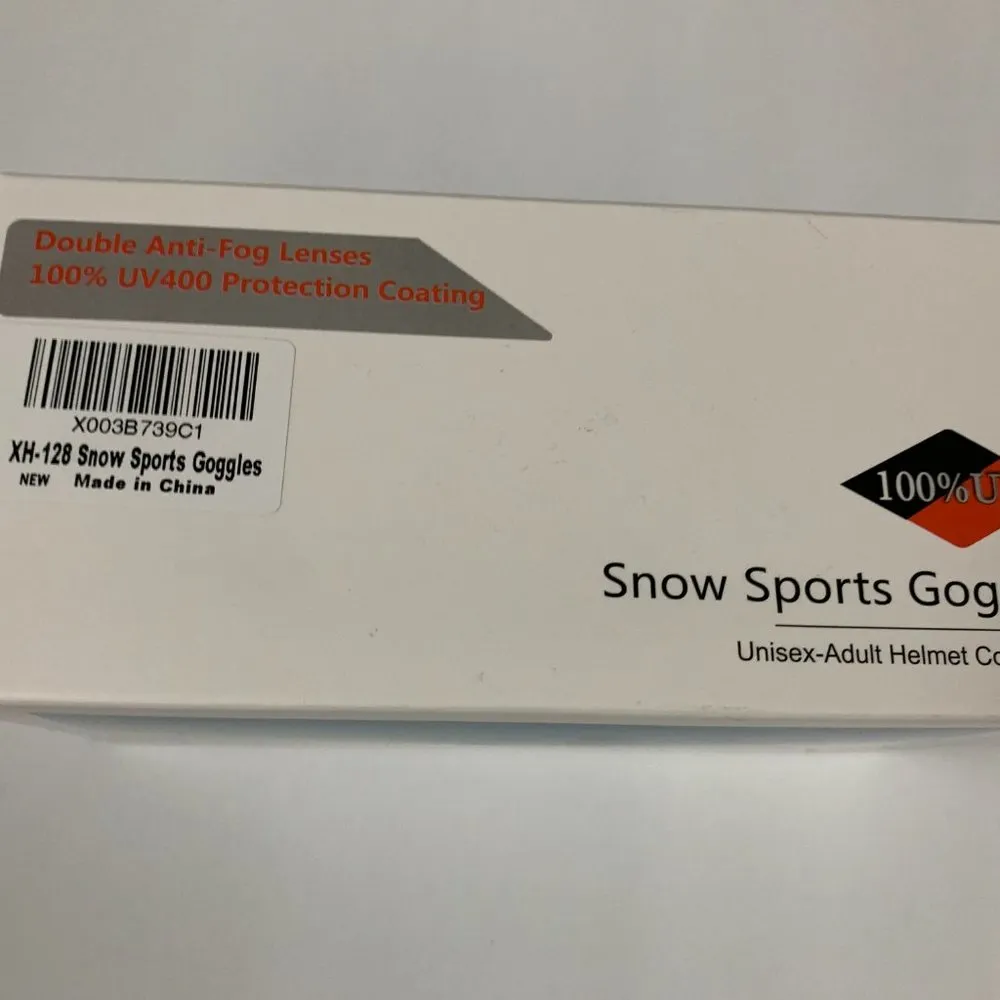 New In Package Unisex Adult Snow Sports Googles - Image 5