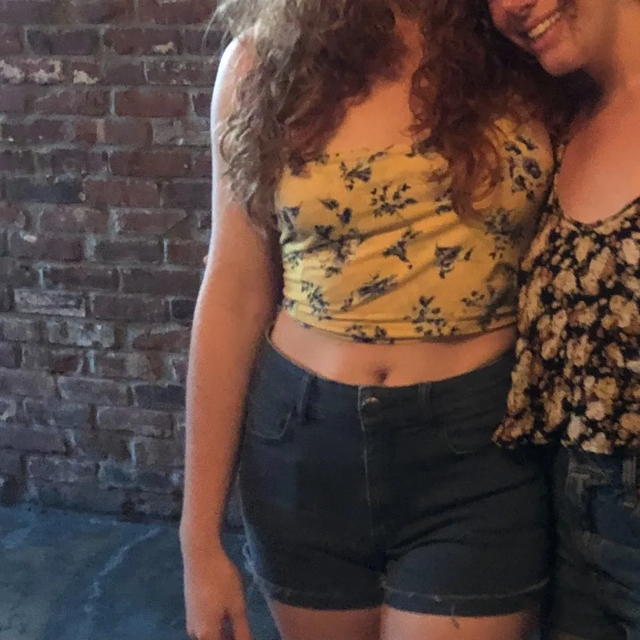 American Eagle Hi-Rise Shorties in Slate Blue - Image 4