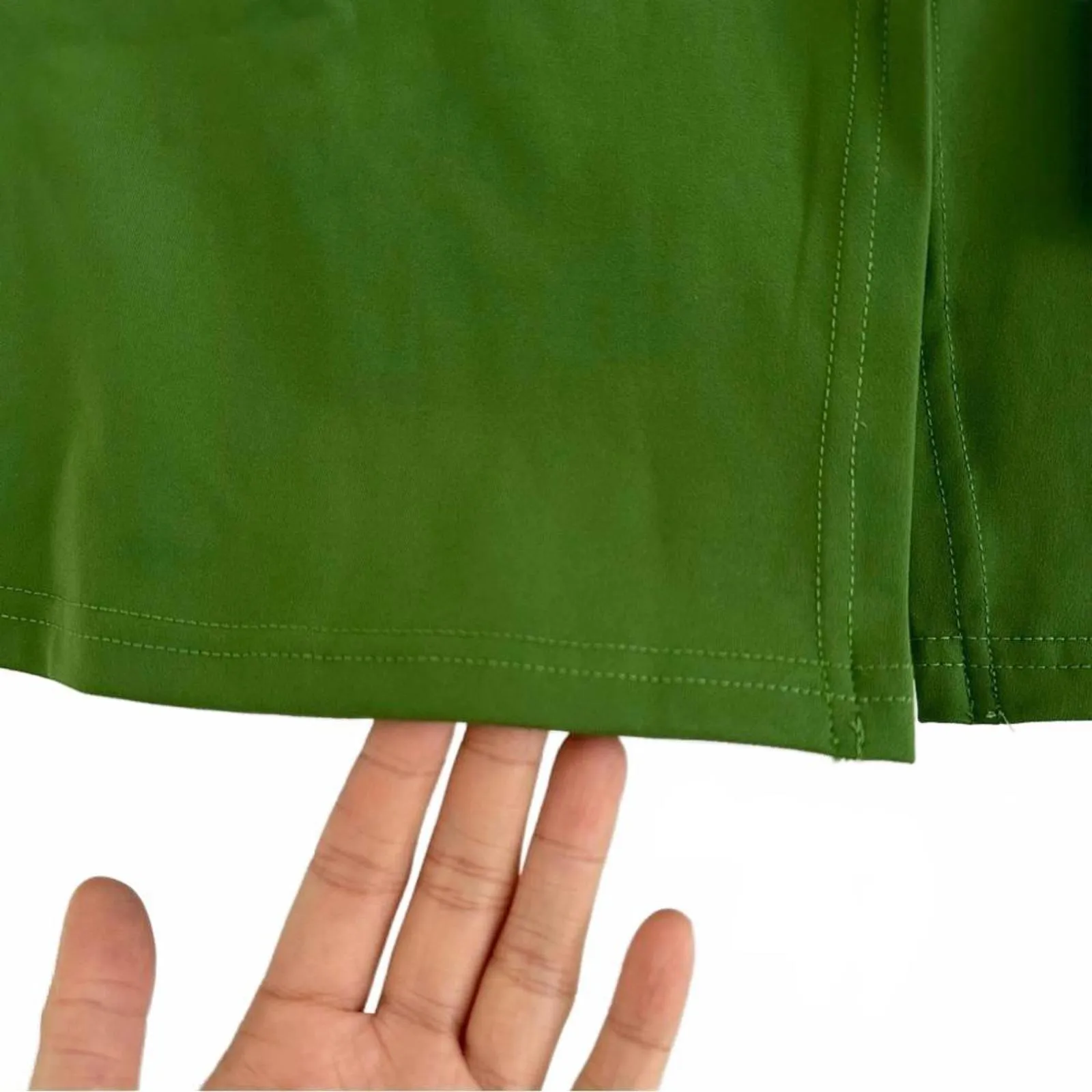 PacSun 1980 PAC Active Faux Wrap Mini Skort Green NWT Small - Image 7