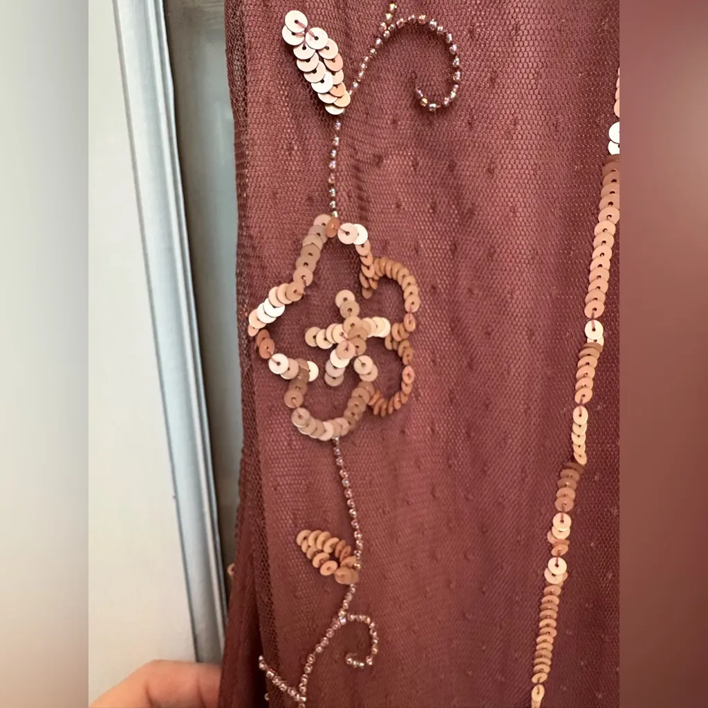 Vintage Betsey Johnson 90’s Y2K Flapper Sequin Whimsical Fairy Dress Size 4 RARE - Image 8