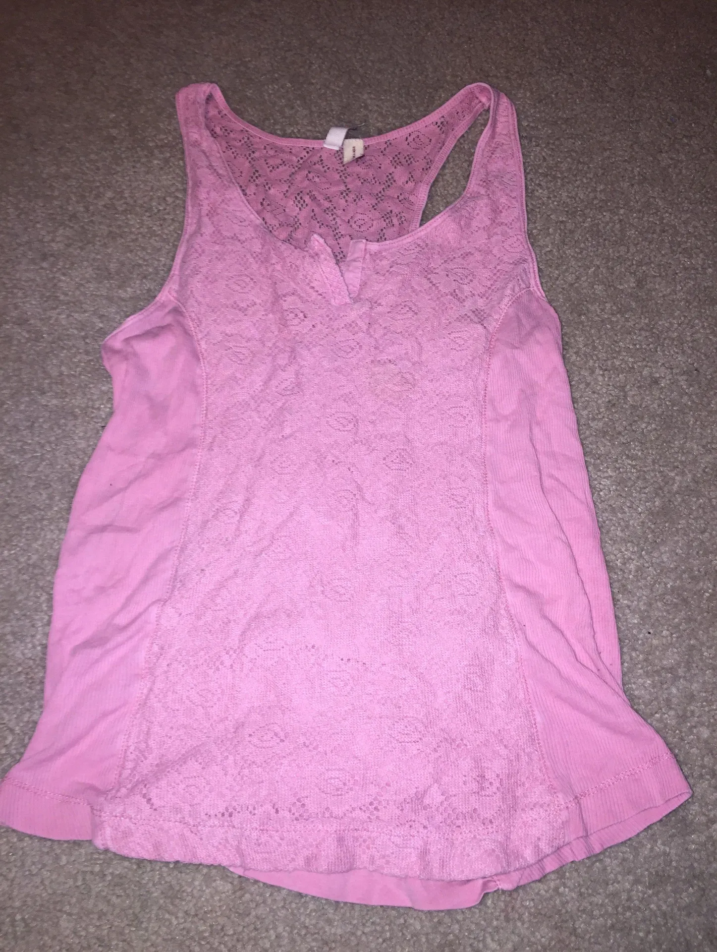 Pink  Floral Tank Top - Image 2