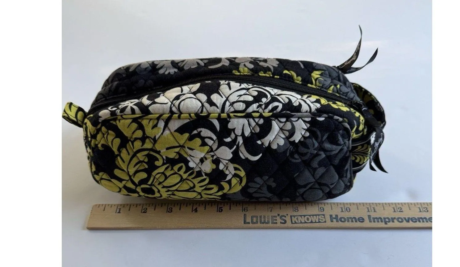 Vera Bradley Baroque Small Cosmetic Brush Case Makeup Bag Travel Organizer - Image 2