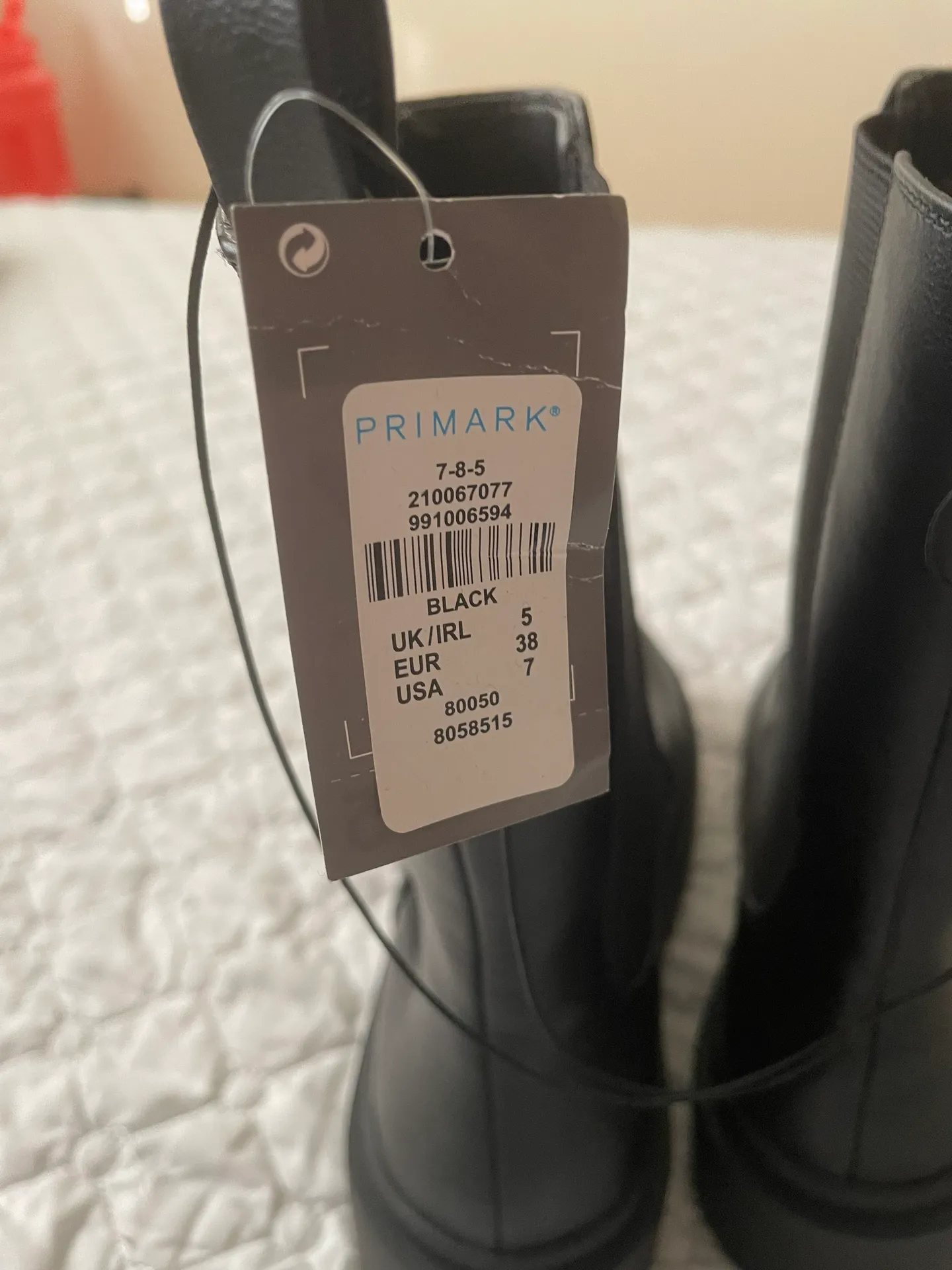 Primark Black Booties - Image 4