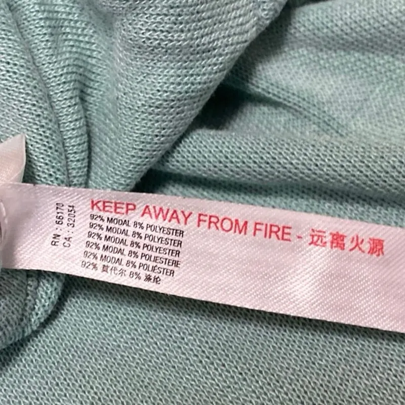 Free People Back Into It Green Cutout Back Hoodie Hooded Sweatshirt Top Size M - Image 4