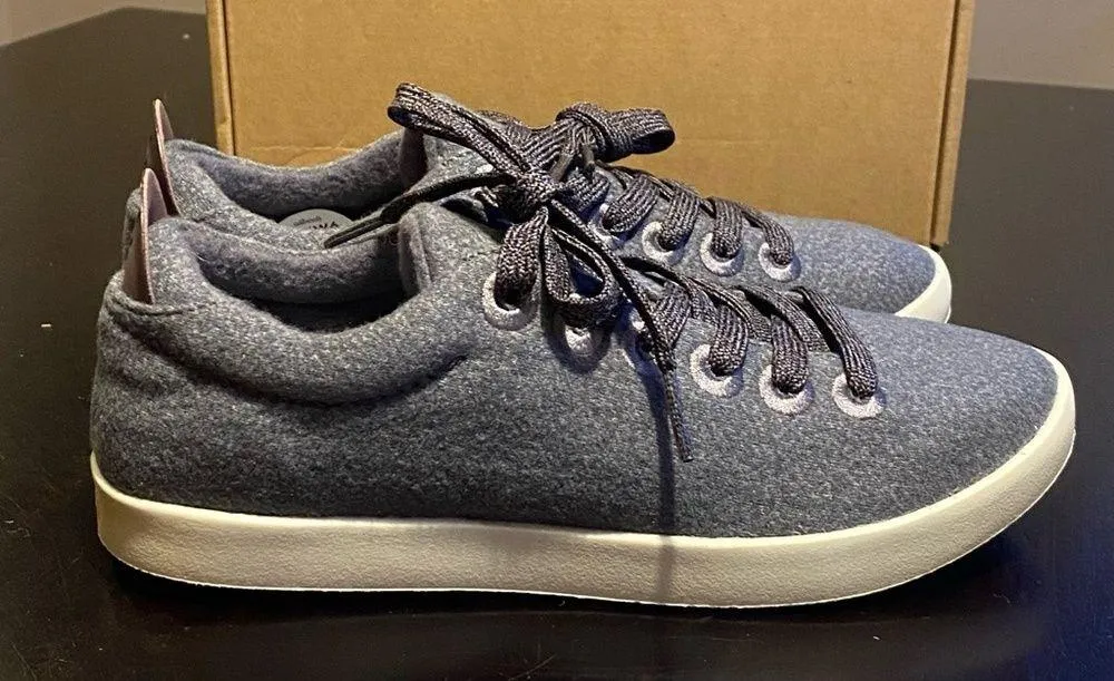 allbirds Wool Piper low top women’s sneaker size 6 in Fuji grey, new with box - Image 4