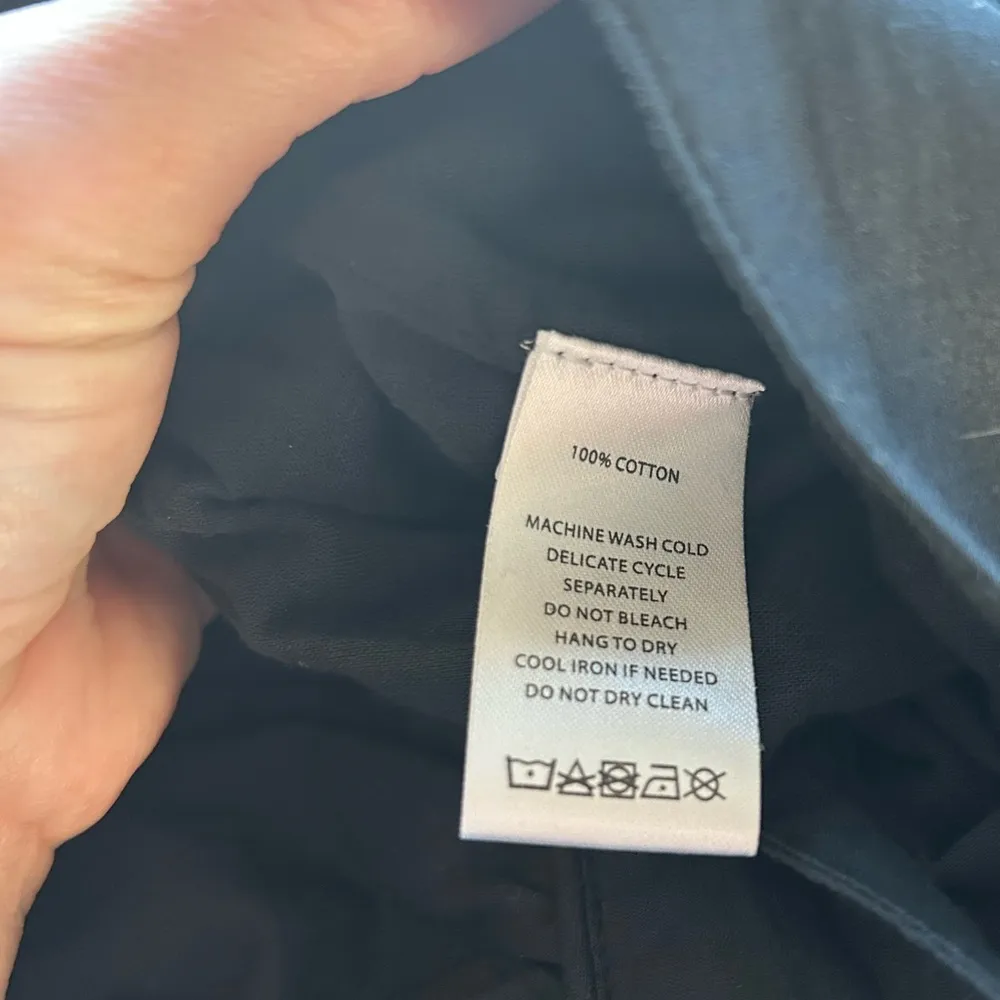 Lilla P Yoke Cotton Skirt Black - Image 10