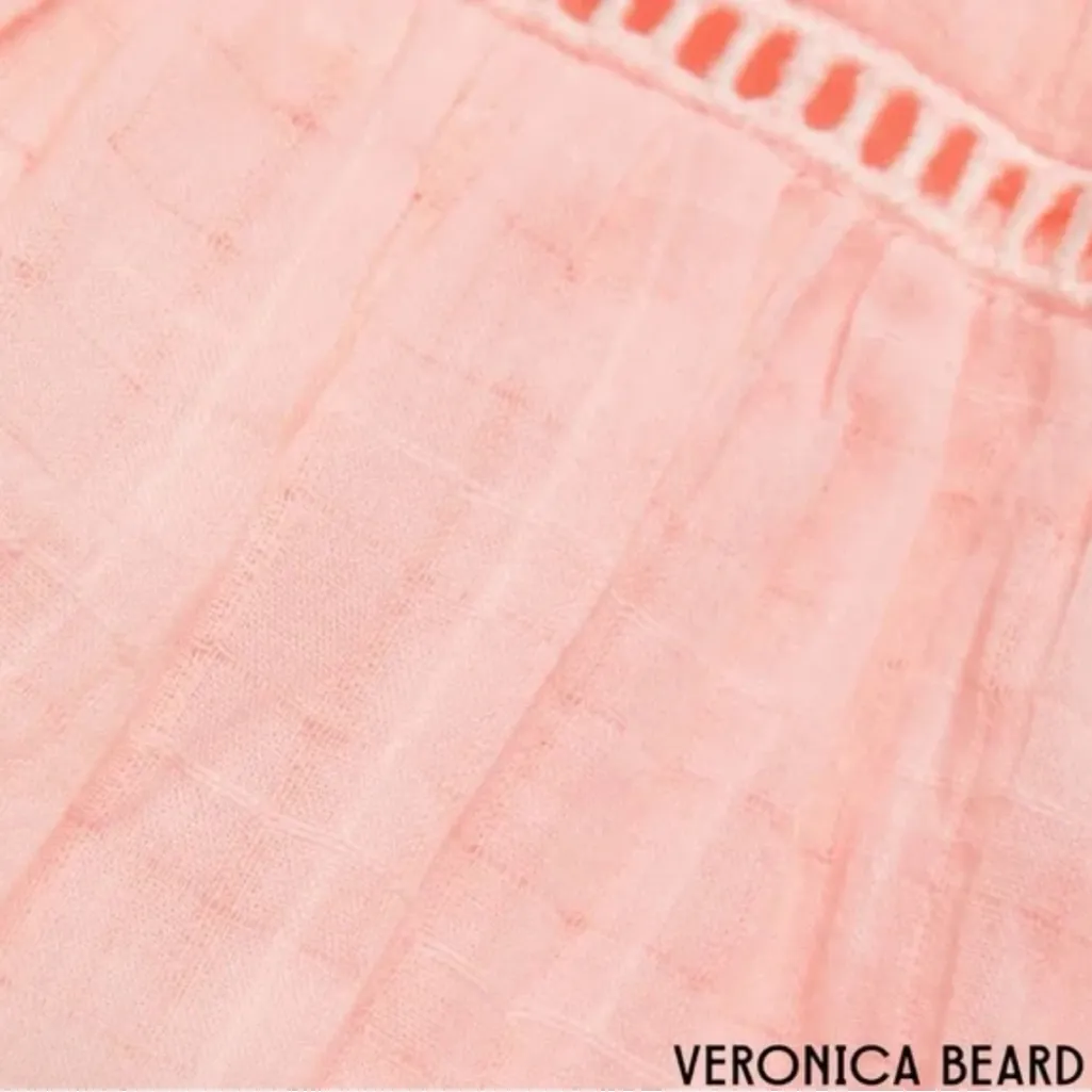 New! Veronica Beard Dewey Tiered Cotton Button-Up Tie Waist‎ Dress Sz 2 $398 - Image 10