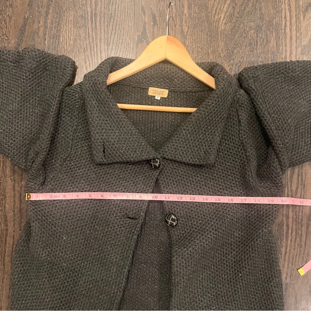 Piko 1988 Brown Textured BlazerJacket Size M - Image 7