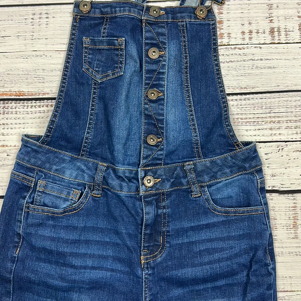 Wax Jean denim overalls size small - Image 2