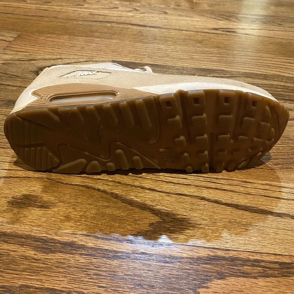 WOMEN Nike Air Max 90‎ Oatmeal AM90 325213 128 GUM Size 9W - Image 4