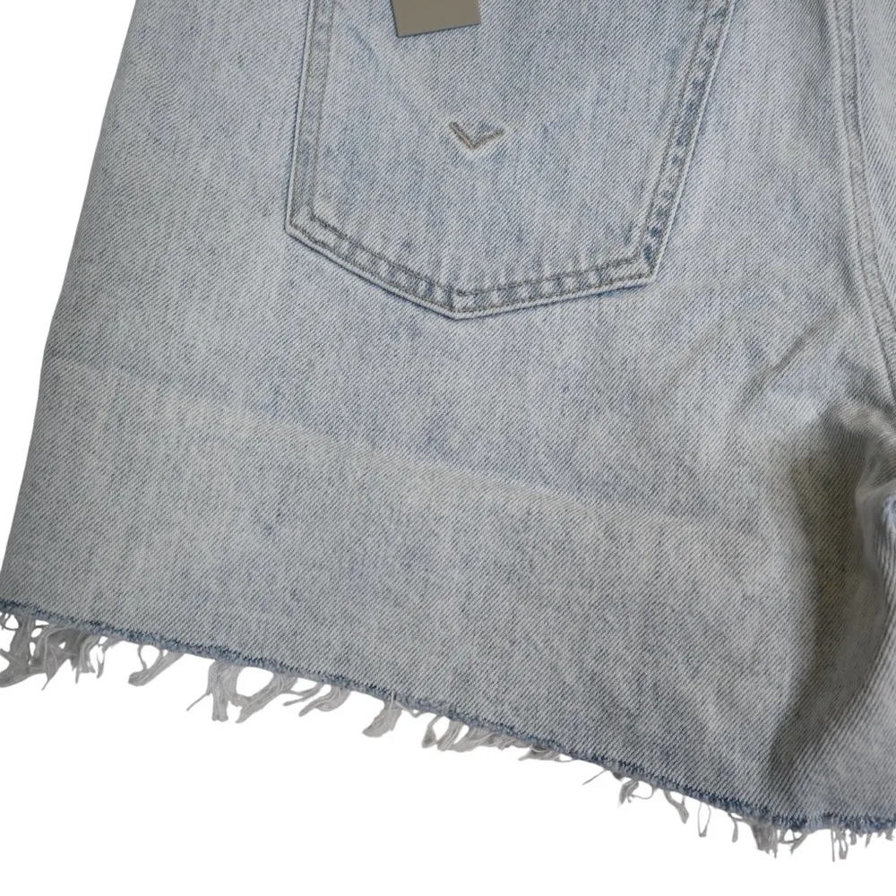 Hudson Jeans Devon High Waist Denim Boyfriend Shorts Womens 29 - Image 7