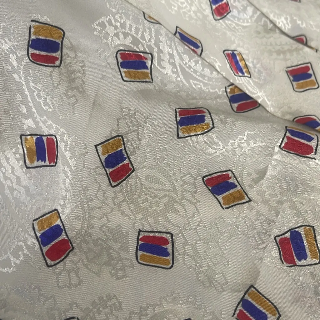 Vintage 1980’s Alfred Dunner long sleeve blouse‎ with pearl buttons size 16 - Image 8