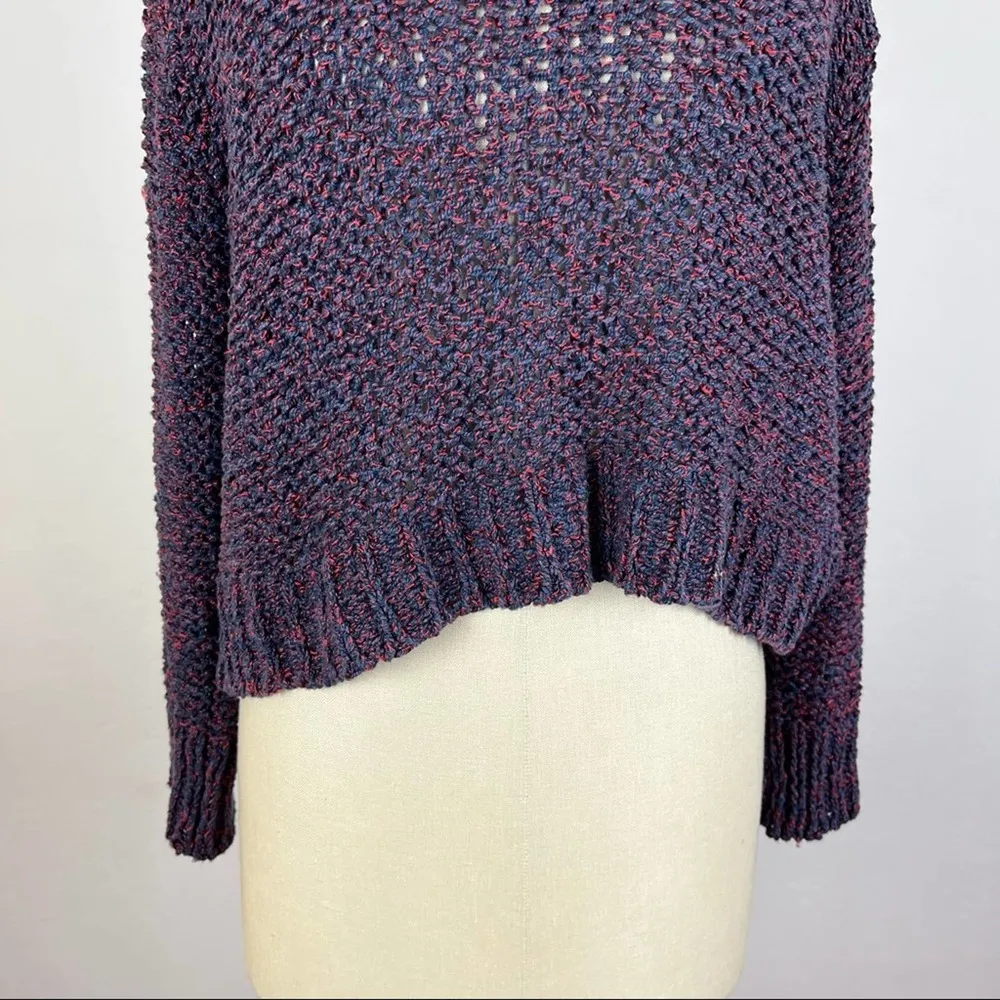 M.i.h Jeans Knit Eyelet Crop Sweater - Image 16