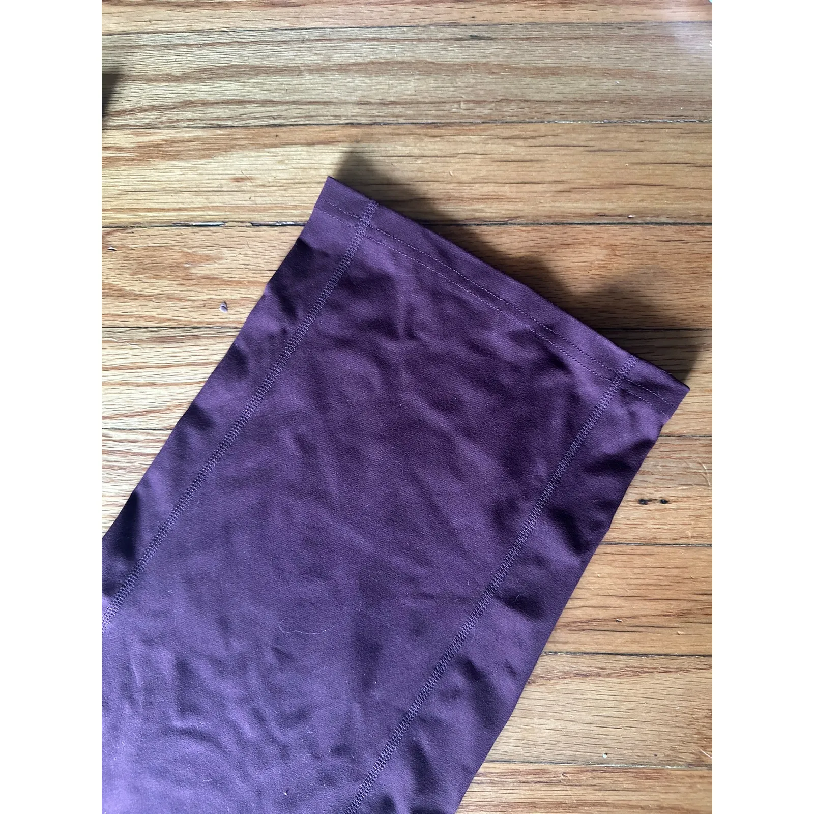 Skechers Go Walk High-Waisted Straight-Leg Yoga Pants – Plum, Size M - Image 2