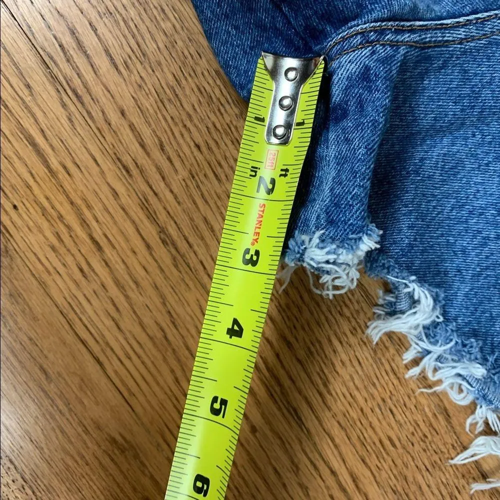 VTG Falls Creek | Cut Off Denim Shorts - Image 13