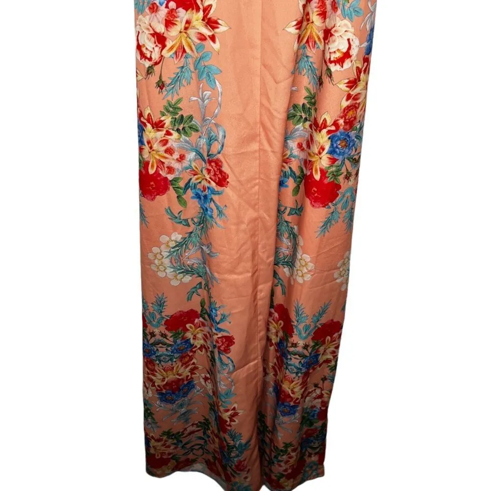 Keepsake the Label Botanical‎ Peach Maxi Dress nwt Size M - Image 3