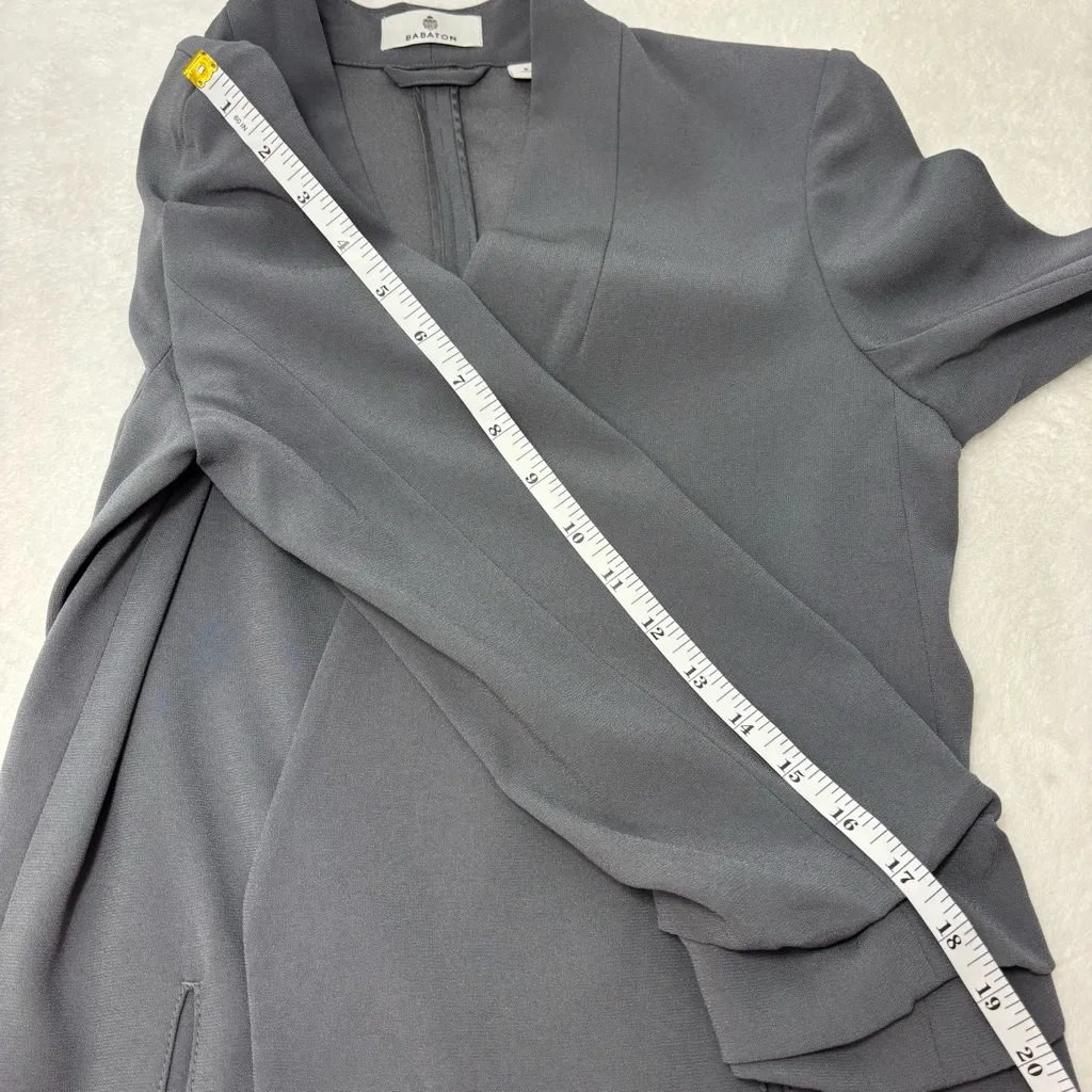 Babaton Slate Gray Women's Blazer Size 2 - Image 8