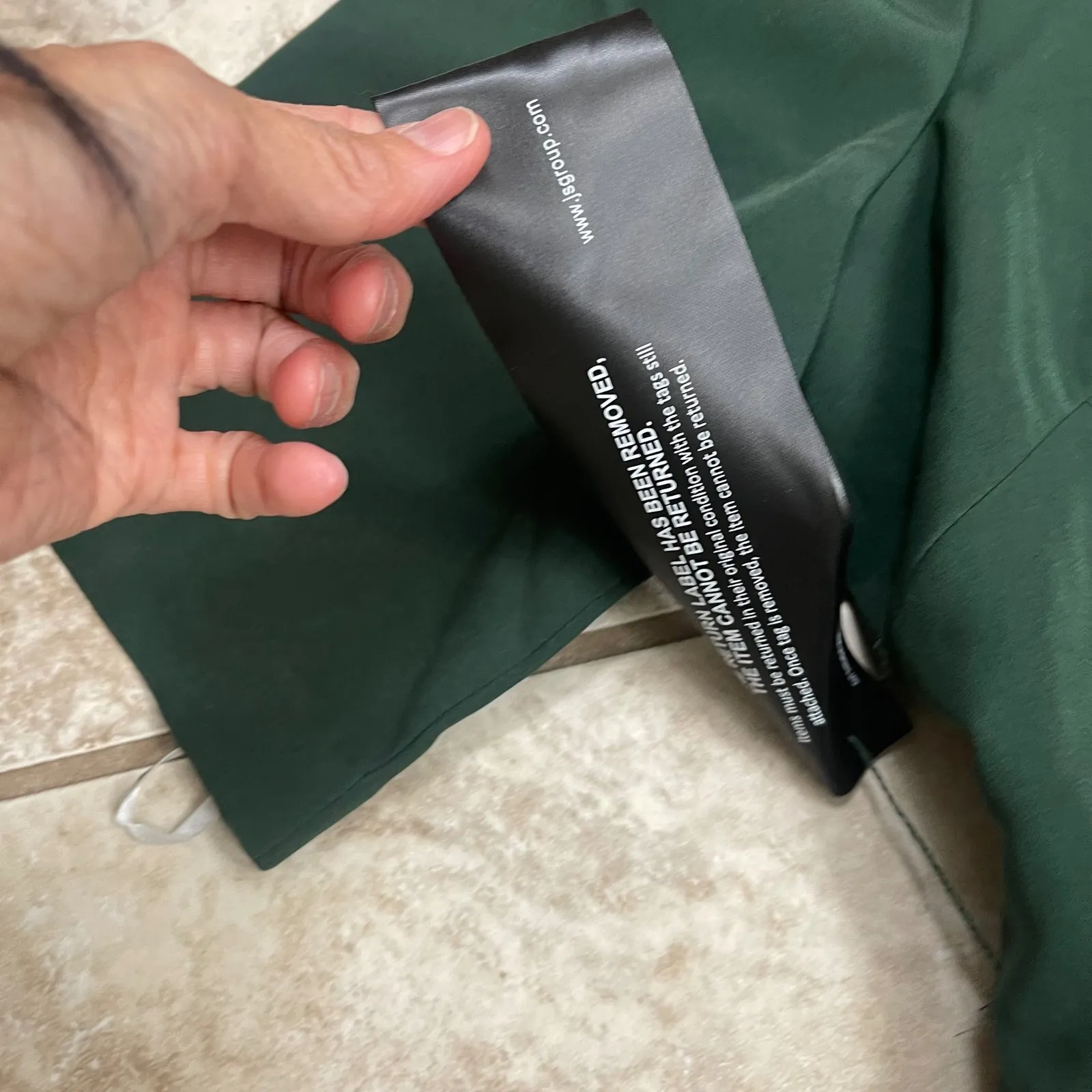 NWT NEW Kay Unger Davina Romper walk thru jumpsuit dress geek size 14 formal Green - Image 4