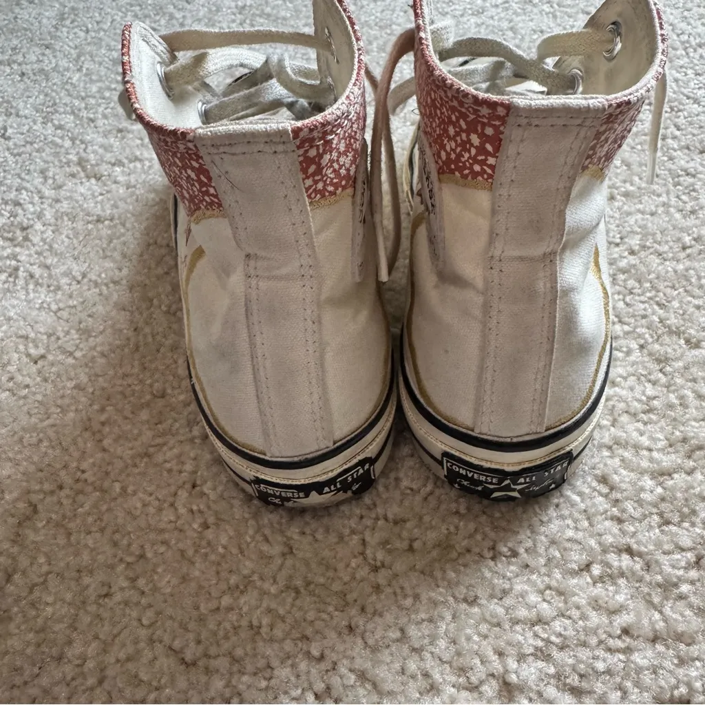 Converse Chuck 70 High Egret Golden 2021 Sneakers Shoes Womens Size 5 572423C - Image 8