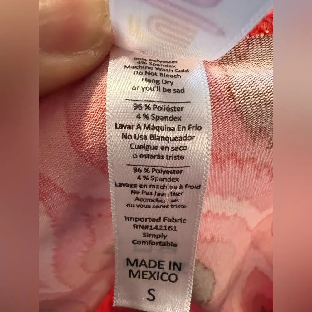 LuLaRoe Womens Multicolor Reindeer Classic T - Size Small NWT - Image 5