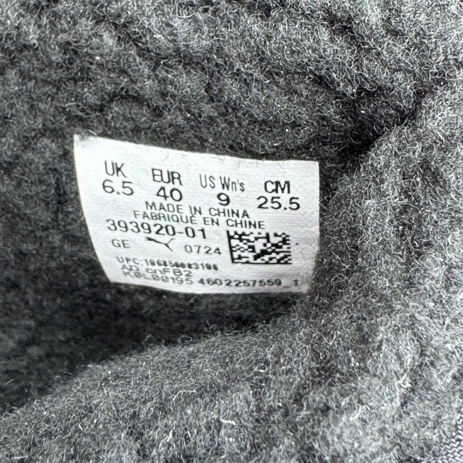 NWT PUMA Snowbae Black Shadow Gray Winter Boots 9 - Image 11