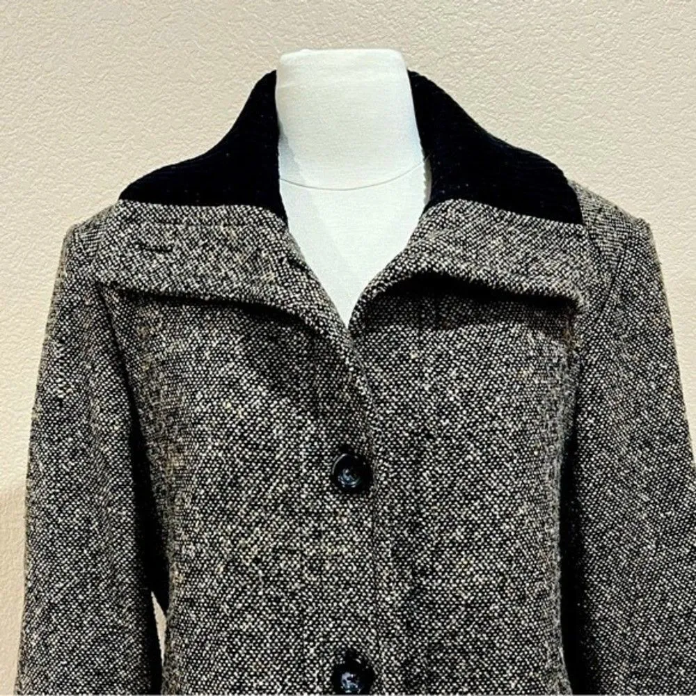 FS Limited Wool Peacoat Size Medium Tan - Image 4