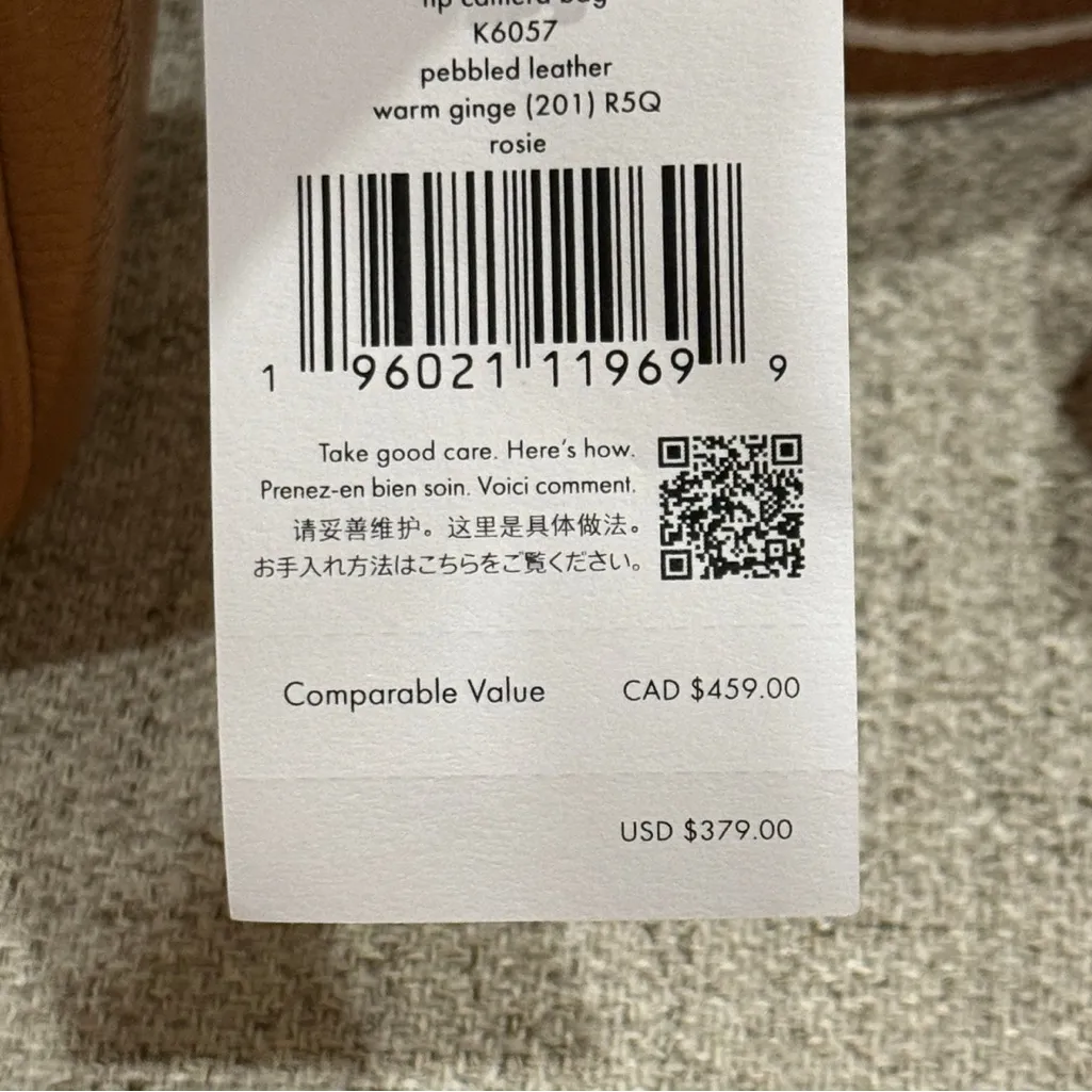 Kate Spade crossbody Warm Gingerbread,RARE to find and in this color ! NWT - Image 11