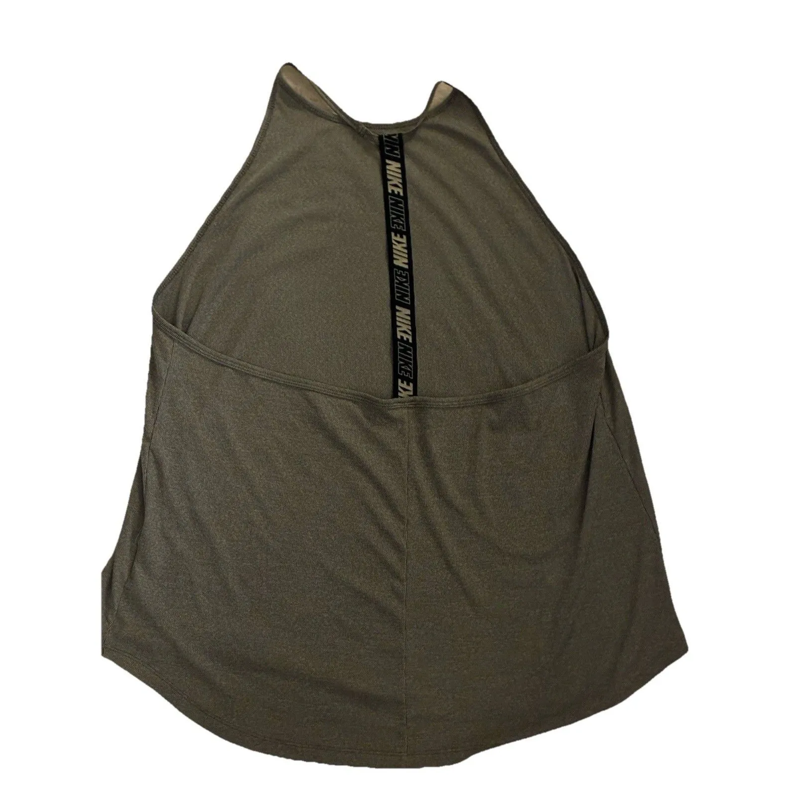 Nike Dri-FIT Women’s XXL Racerback Tank Top Gray Athletic Running Training Shirt - Image 2